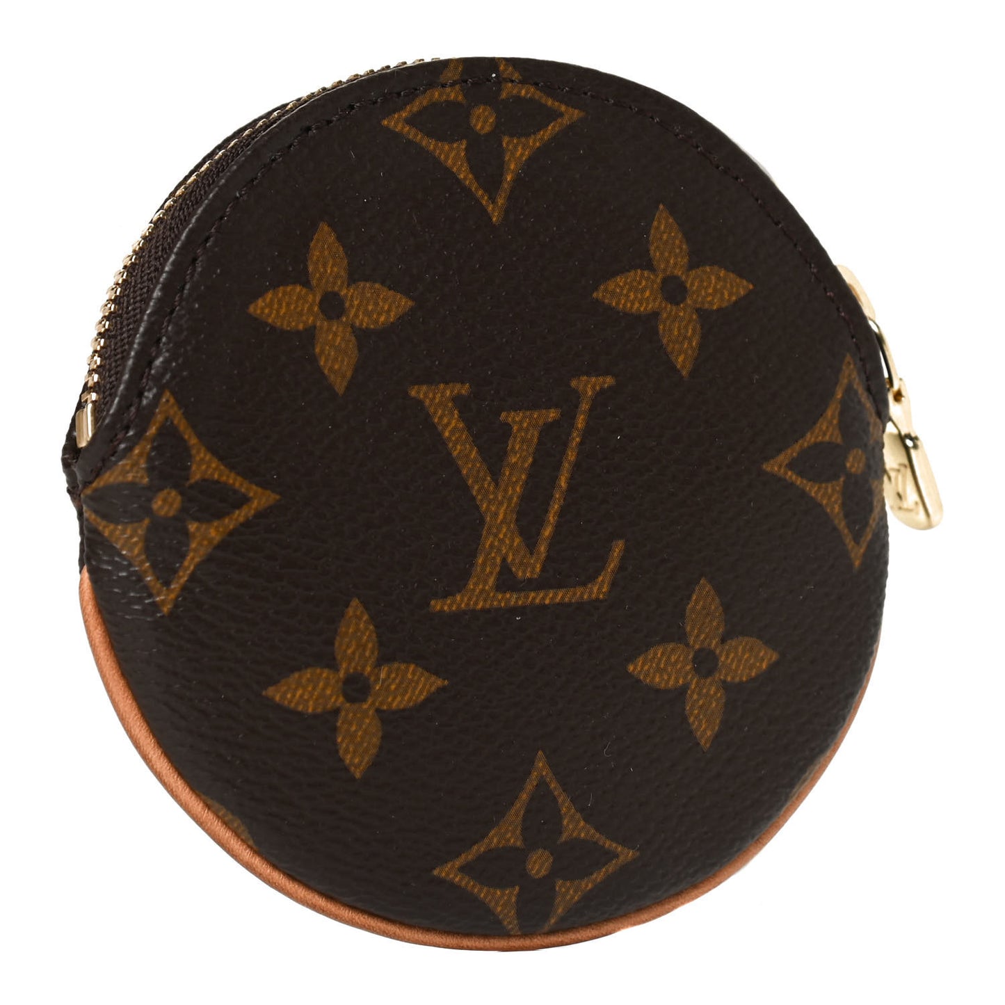 Monogram Round Coin Purse