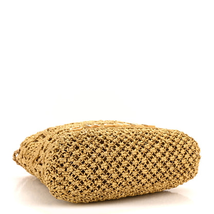 Chanel Metallic Calfskin Macrame Mini Chanel 22 Gold 4 of 10