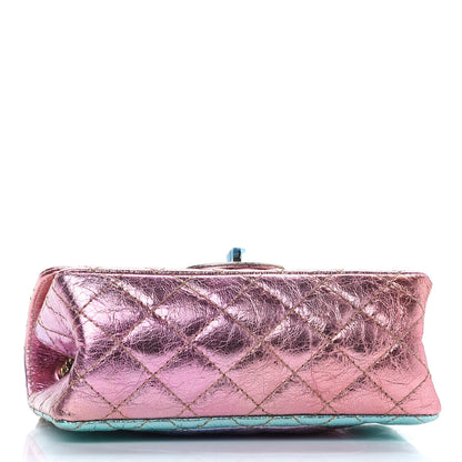 Chanel Metallic Goatskin Quilted Mini 2.55 Reissue Flap Multicolor 4 of 9