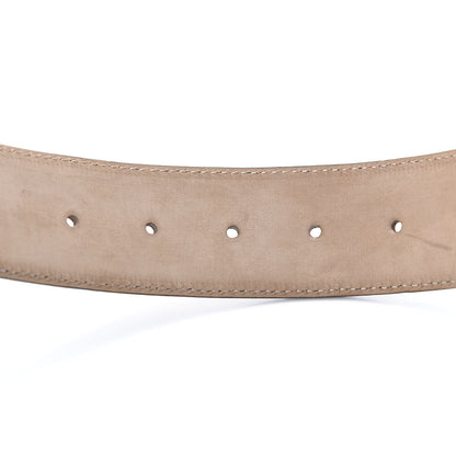 Gucci Guccissima Interlocking G Belt 95 38 Off White 4 of 6