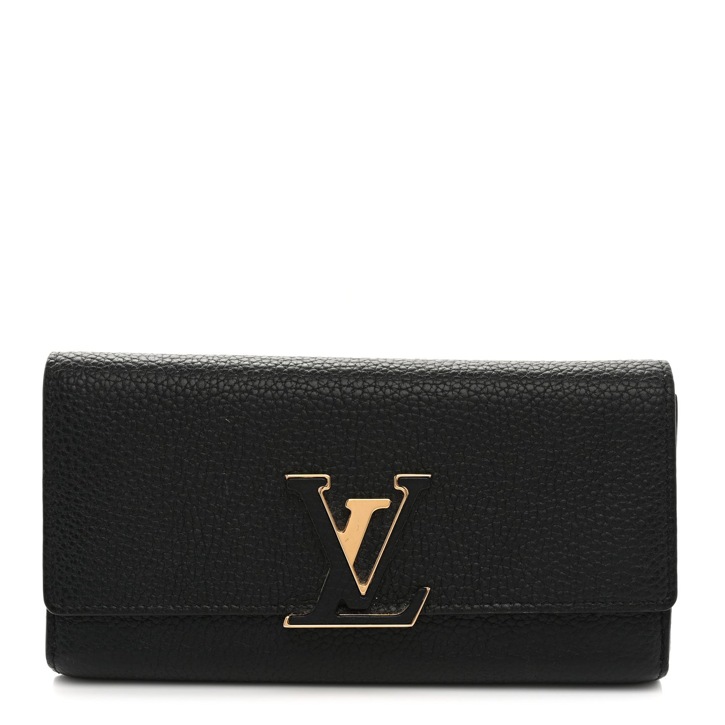 Taurillon Capucines Wallet Black