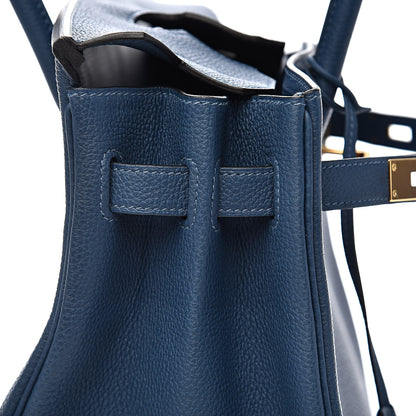 Hermes Togo Birkin 30 Deep Bleu 17 of 36