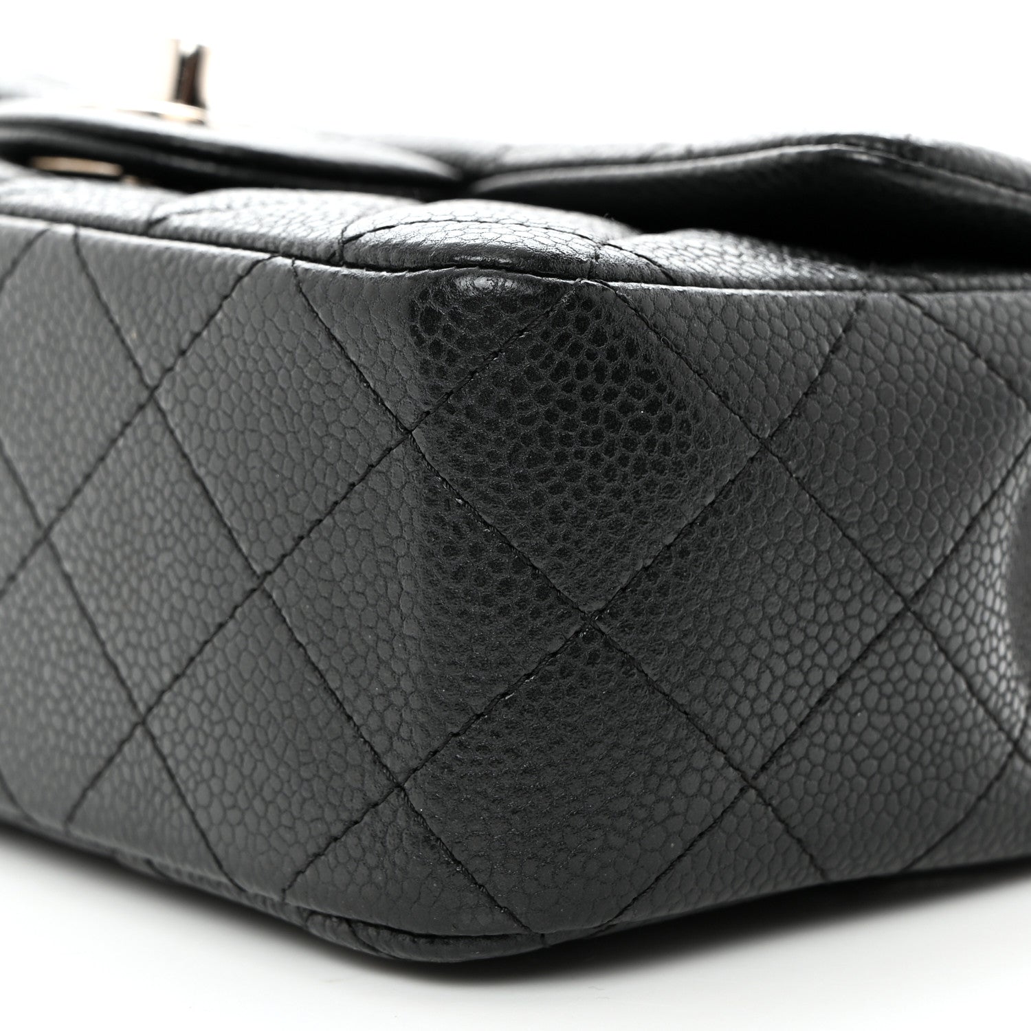 Chanel Caviar Quilted Mini Rectangular Flap Black 10 of 10