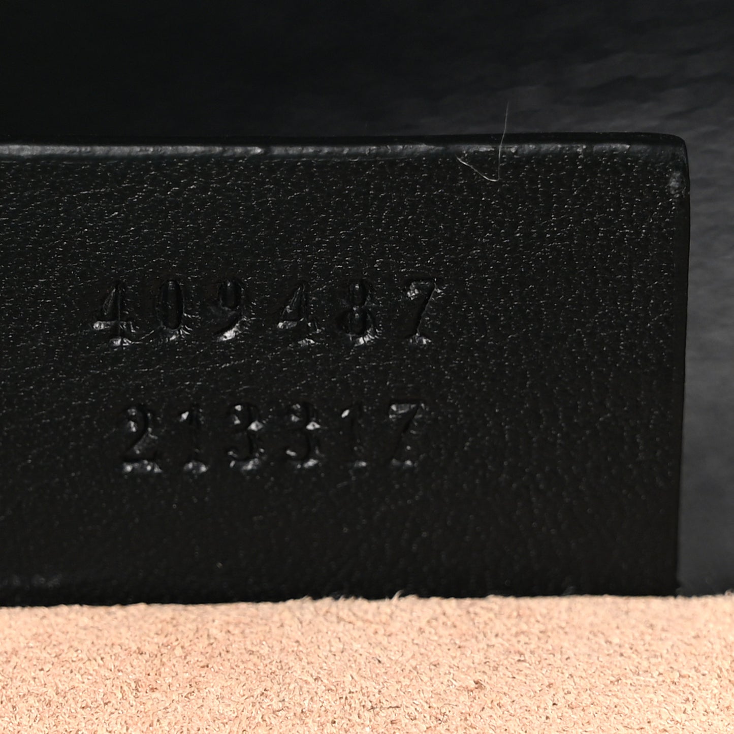 GG Supreme Monogram Bees Small Padlock Shoulder Bag Black