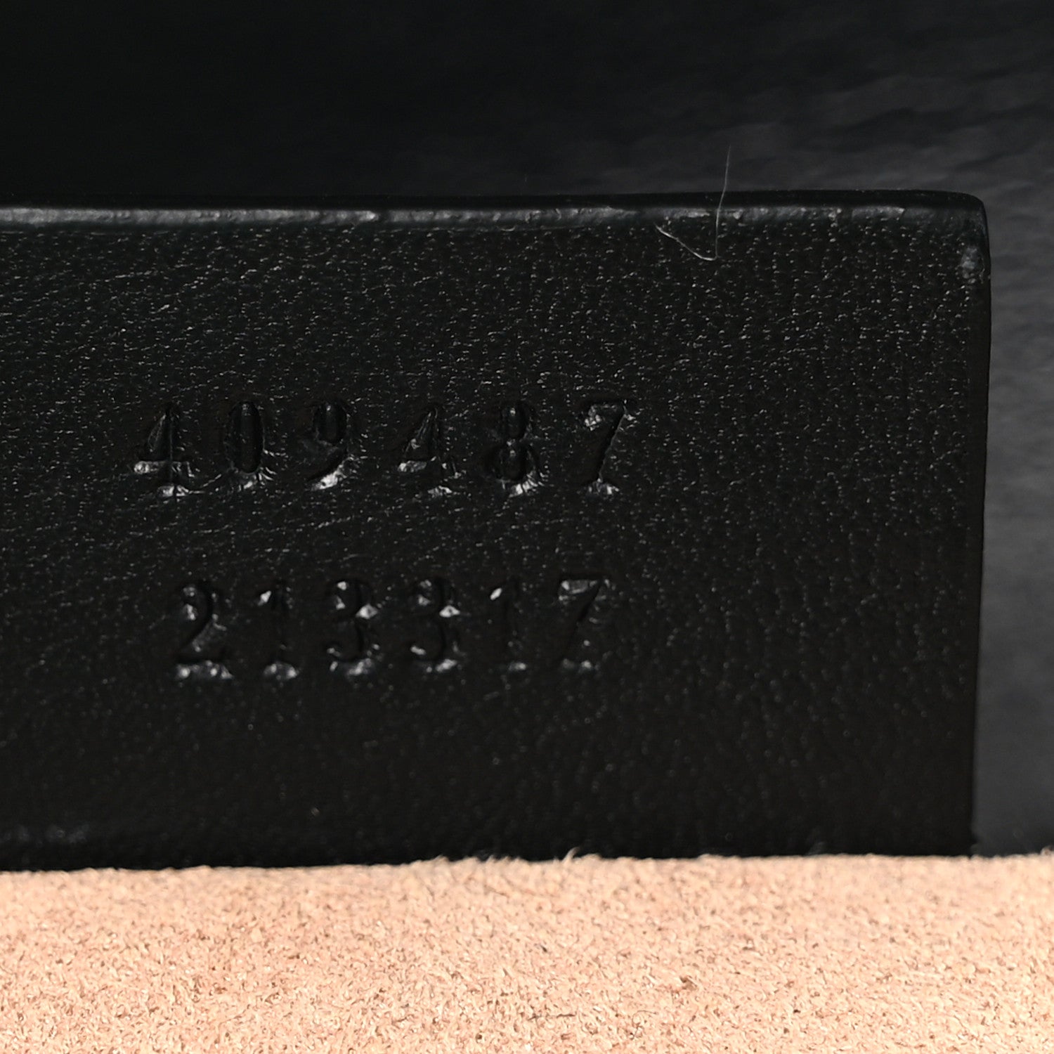 Gucci GG Supreme Monogram Bees Small Padlock Shoulder Bag Black 7 of 10