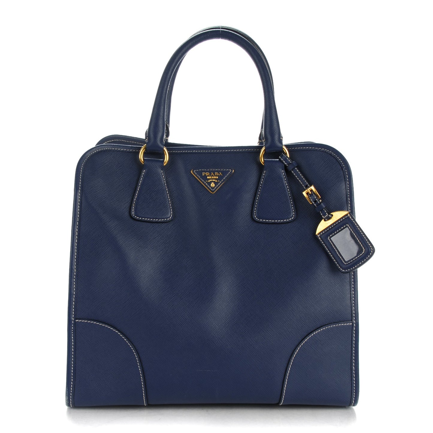 Saffiano Lux Shopping Tote Bleuette
