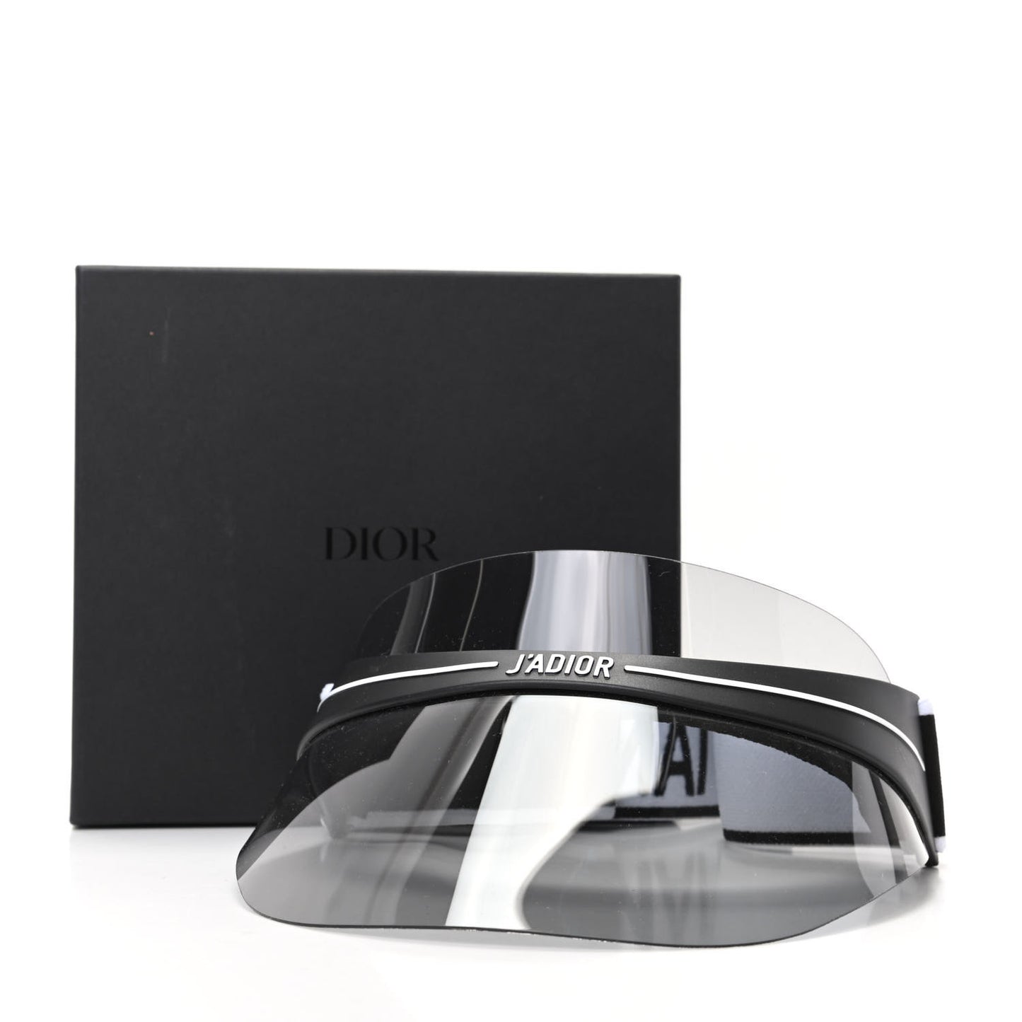 Mirrored DiorClub1 Sun Visor Black