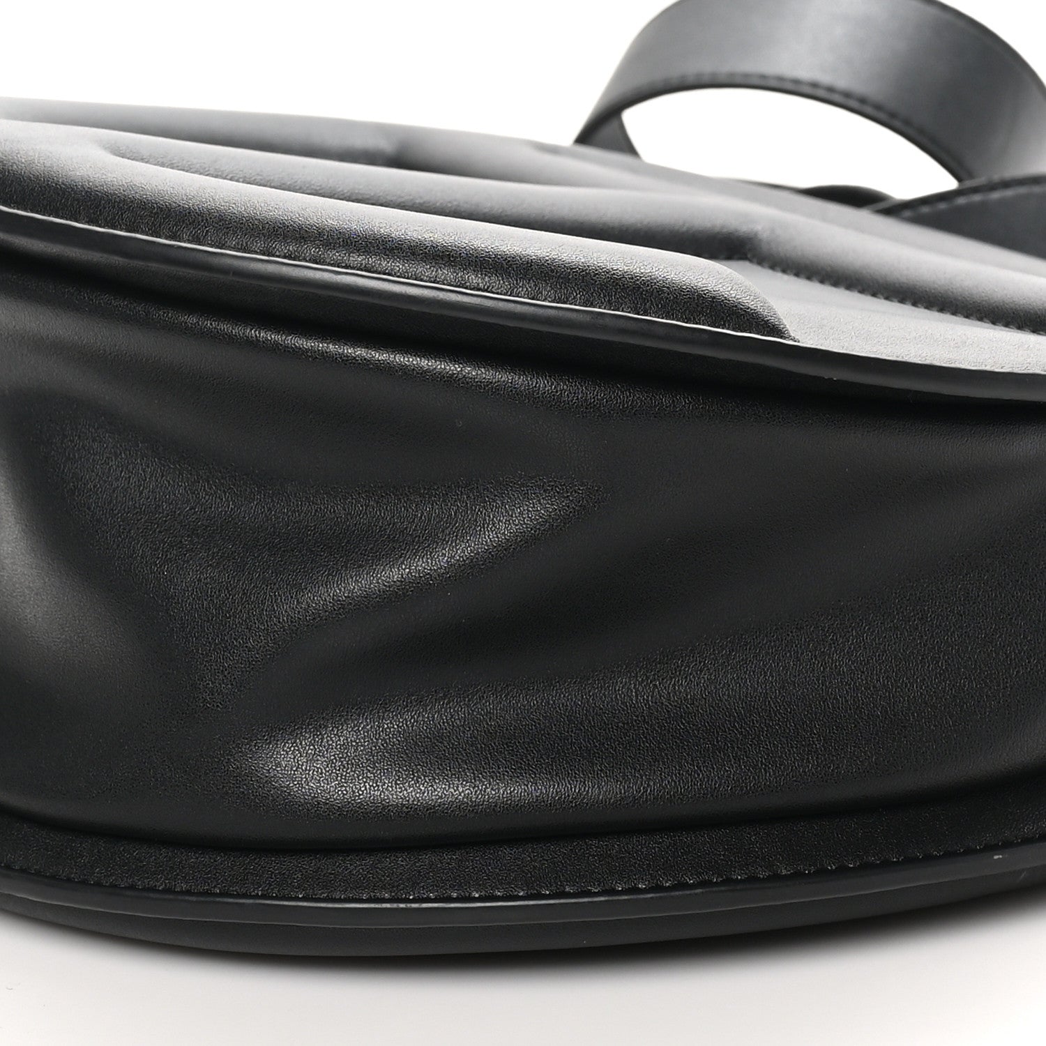Telfar Vegan Leather Round Circle Bag Black 9 of 9