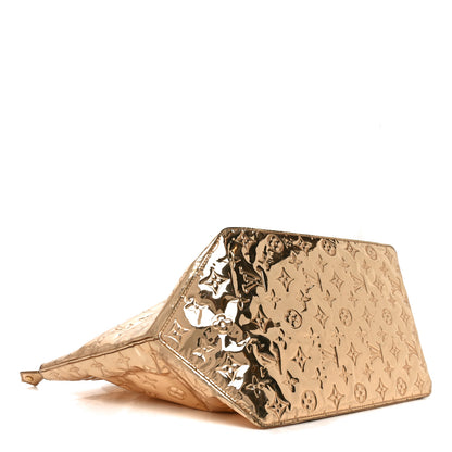 Louis Vuitton Monogram Miroir Bellevue PM Dore Gold 4 of 10