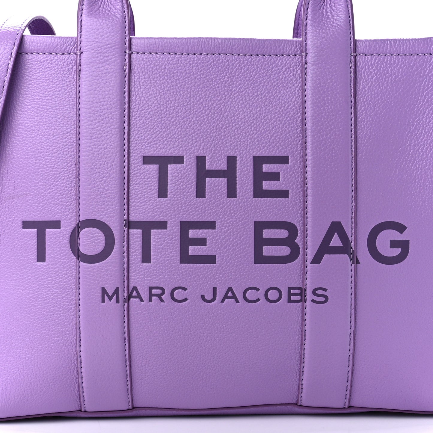 Grained Calfskin Medium The Tote Bag Regal Orchid