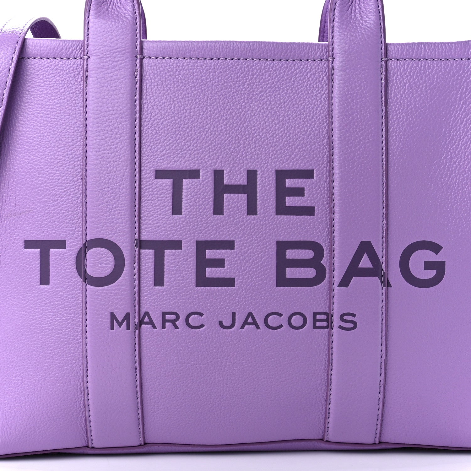 Marc Jacobs Grained Calfskin Medium The Tote Bag Regal Orchid 9 of 12