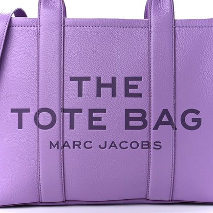 Marc Jacobs Grained Calfskin Medium The Tote Bag Regal Orchid 9 of 12