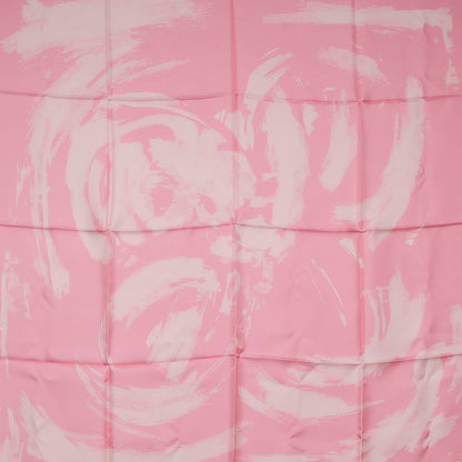 Louis Vuitton Silk Arty Flower Scarf Rose 1 of 5