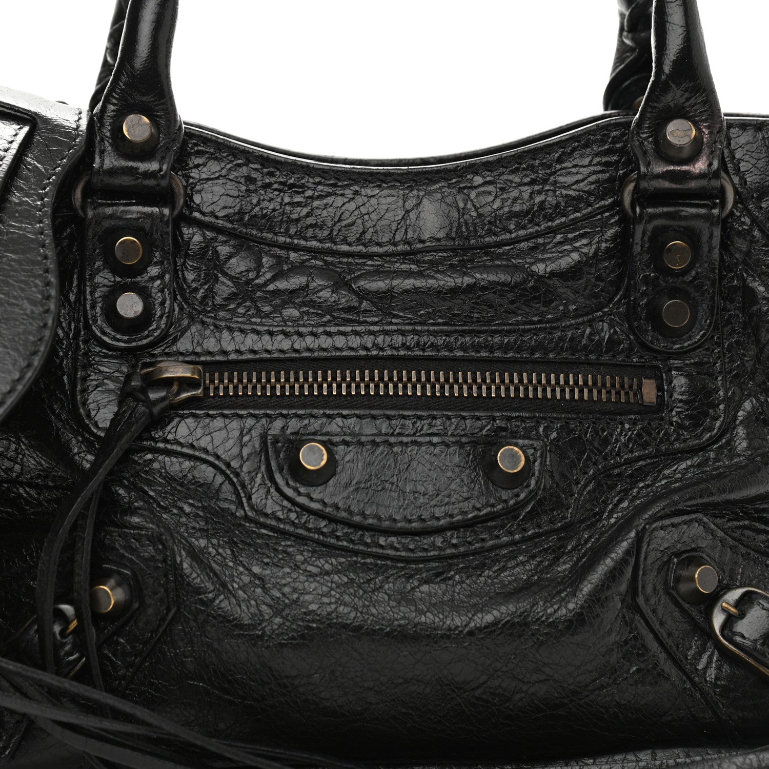 Balenciaga Agneau Classic Hardware Mini City Black 8 of 11