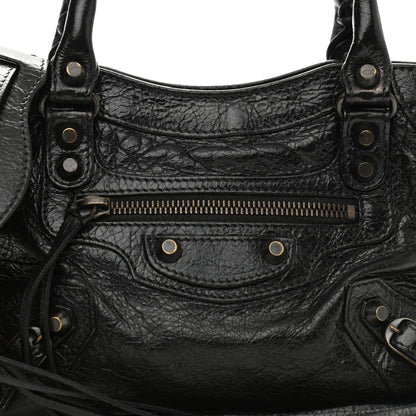 Balenciaga Agneau Classic Hardware Mini City Black 8 of 11