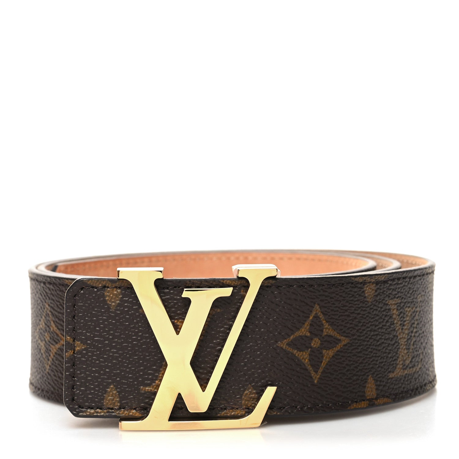 Louis Vuitton Monogram 40mm LV Initiales Belt 90 36 1 of 8