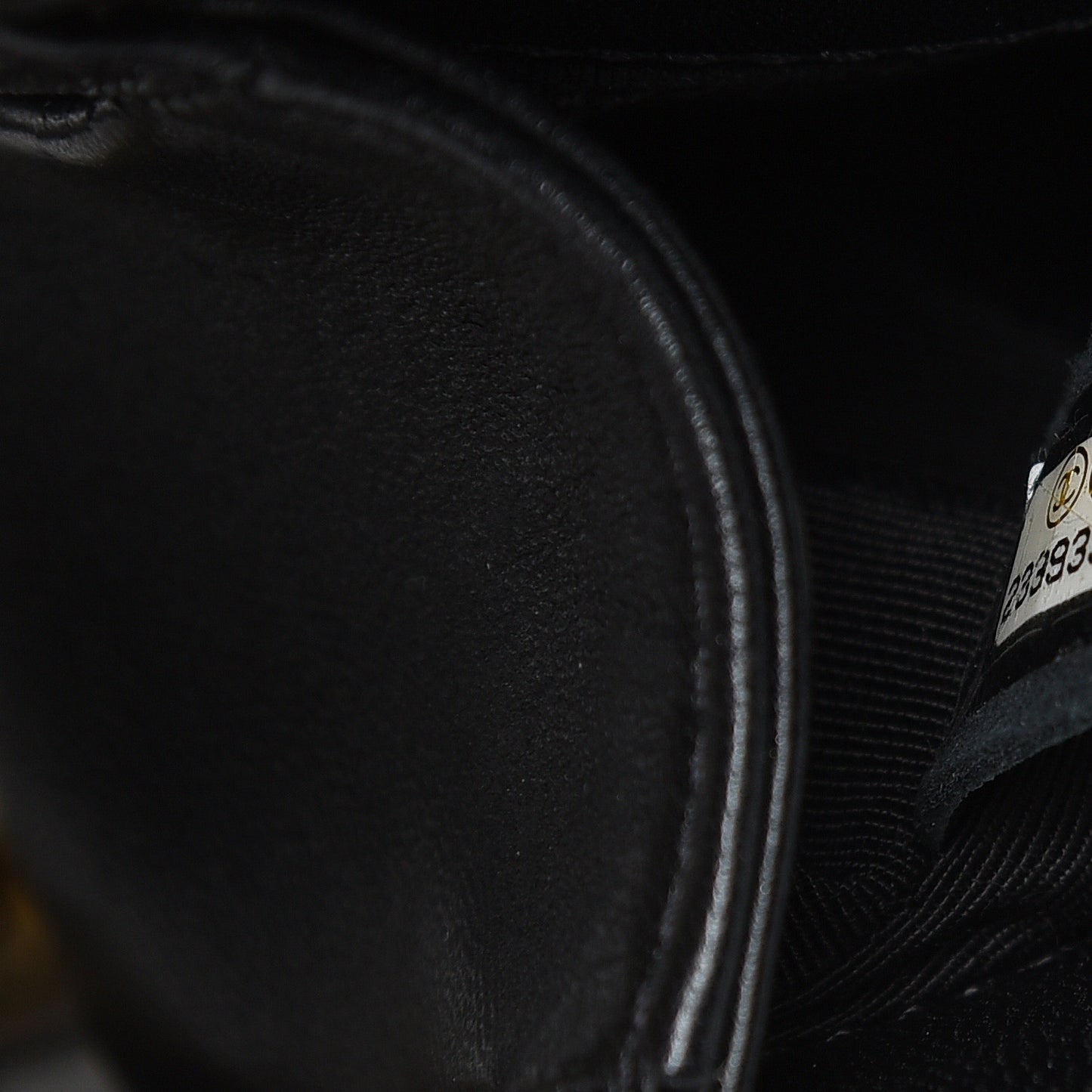 Lambskin Quilted Mini Boy Flap Black