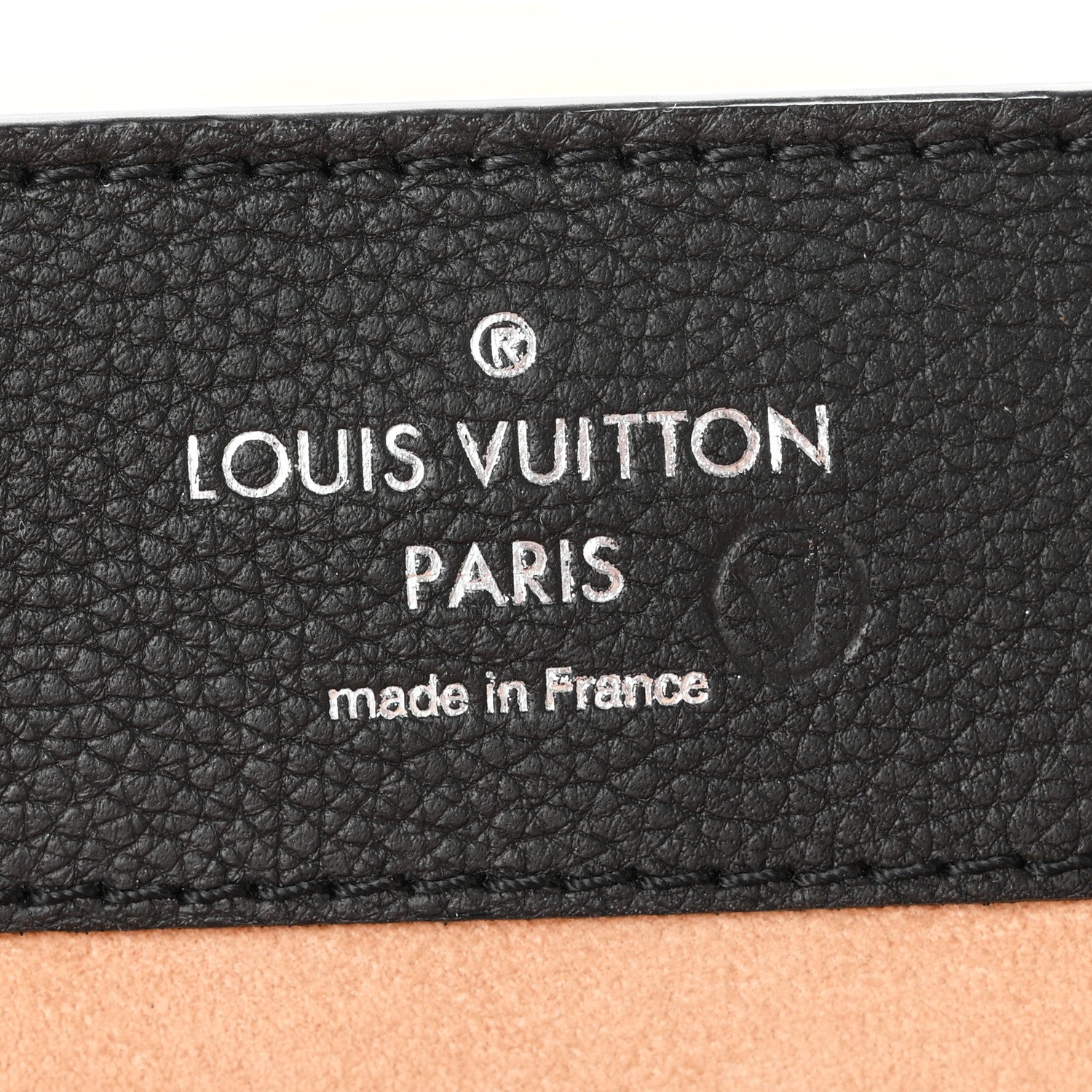 Louis Vuitton Calfskin Lockme Ever BB Black 5 of 8