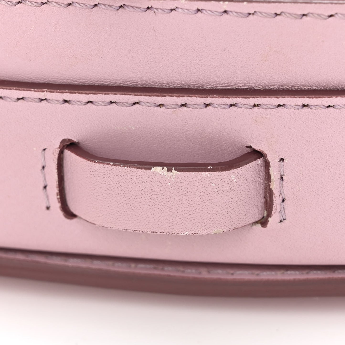 Calfskin Square Mini Satchel Pale Lavender