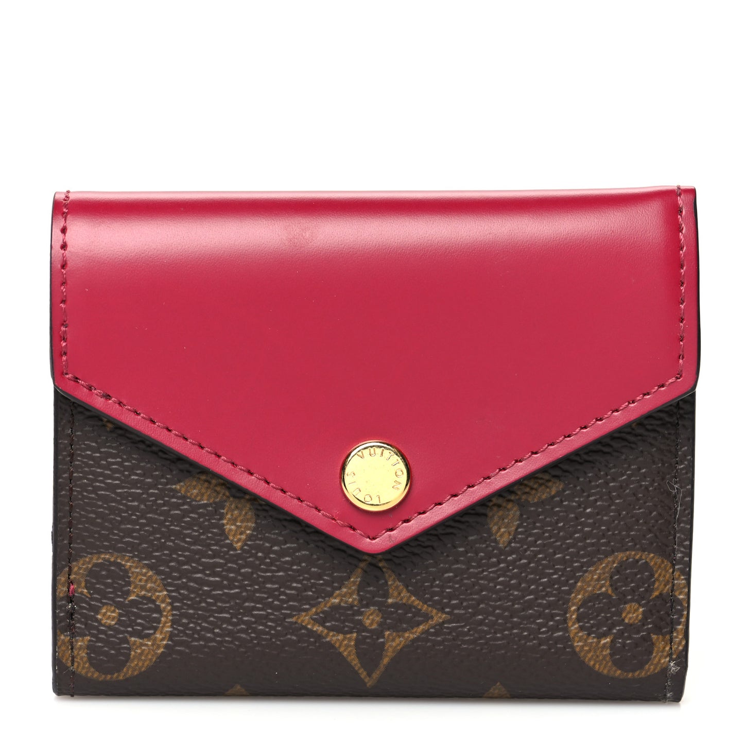 Monogram Zoe Wallet Fuchsia