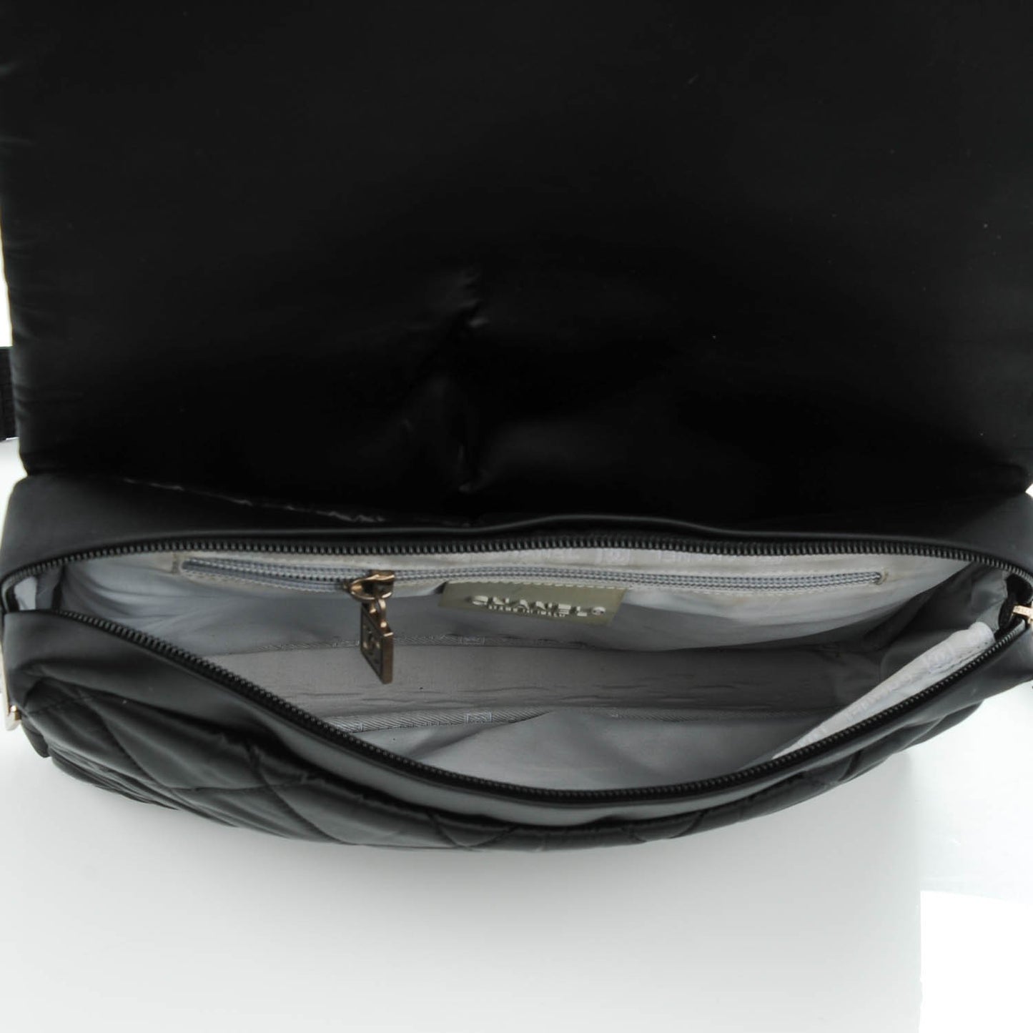 Nylon Ski Sport Backpack Black