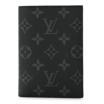 Louis Vuitton Monogram Eclipse Passport Cover 1 of 8