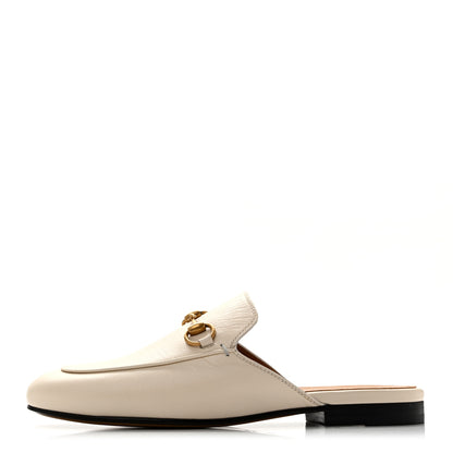 Gucci Malaga Kid Womens Princetown Slippers 35.5 Mystic White 1 of 12