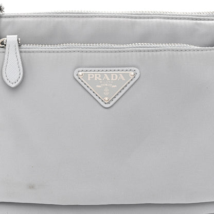 Prada Nylon Re-Edition Shoulder Bag Fiordaliso 9 of 15