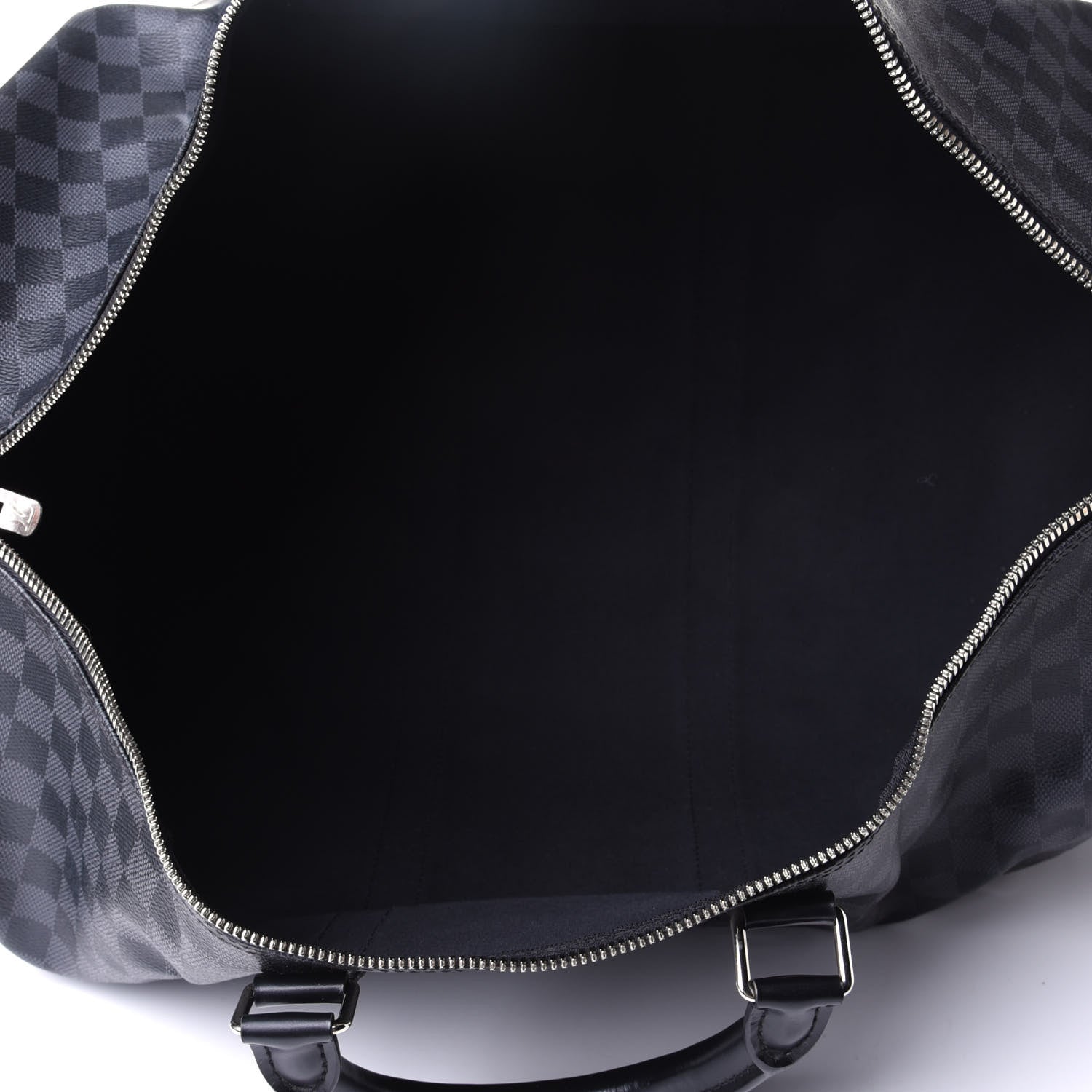 Louis Vuitton Damier Graphite Keepall Bandouliere 55 3 of 4