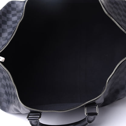 Louis Vuitton Damier Graphite Keepall Bandouliere 55 3 of 4