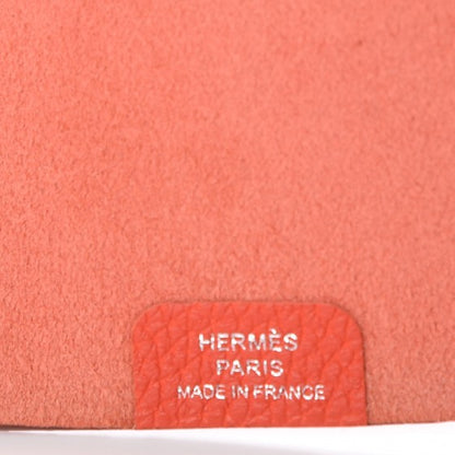 Hermes Togo Ulysse MM Notebook Cover Capucine 7 of 8