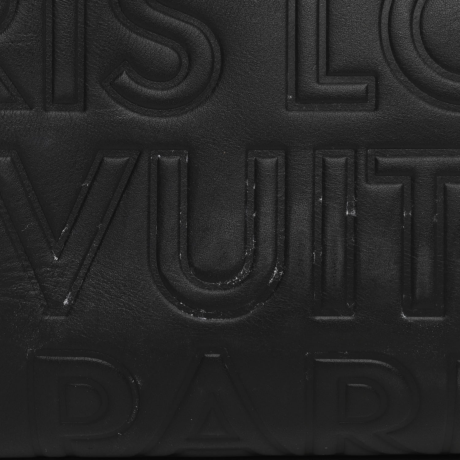 Louis Vuitton Calfskin Embossed Speedy Cube 30 Black 10 of 10