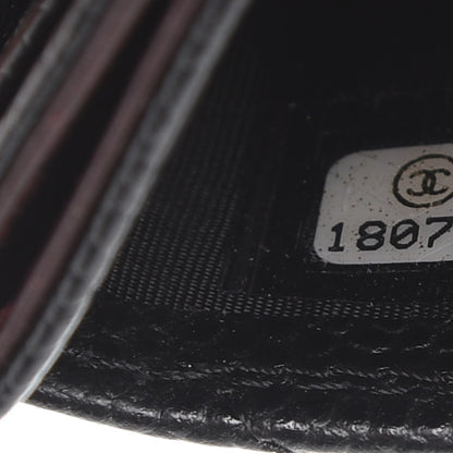 Chanel Caviar Quilted Card Holder Black 8 of 9