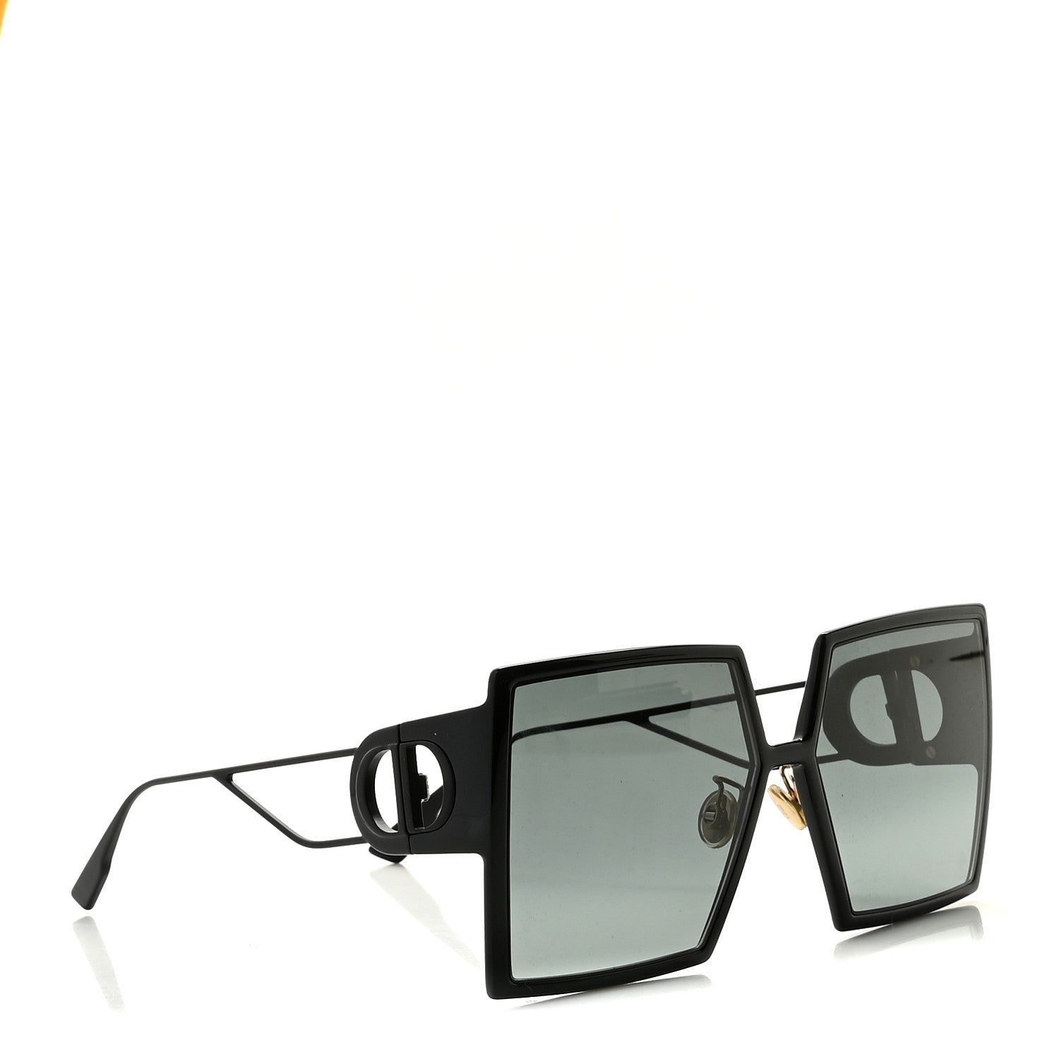 Christian Dior Square 30 Montaigne Sunglasses Black 4 of 8