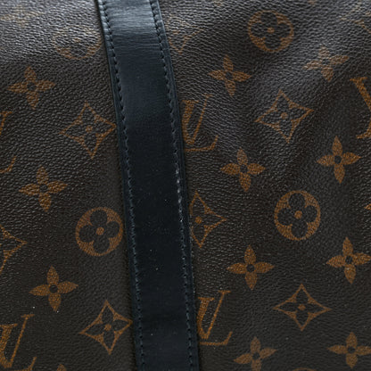 Louis Vuitton Monogram Macassar Keepall Bandouliere 45 13 of 14