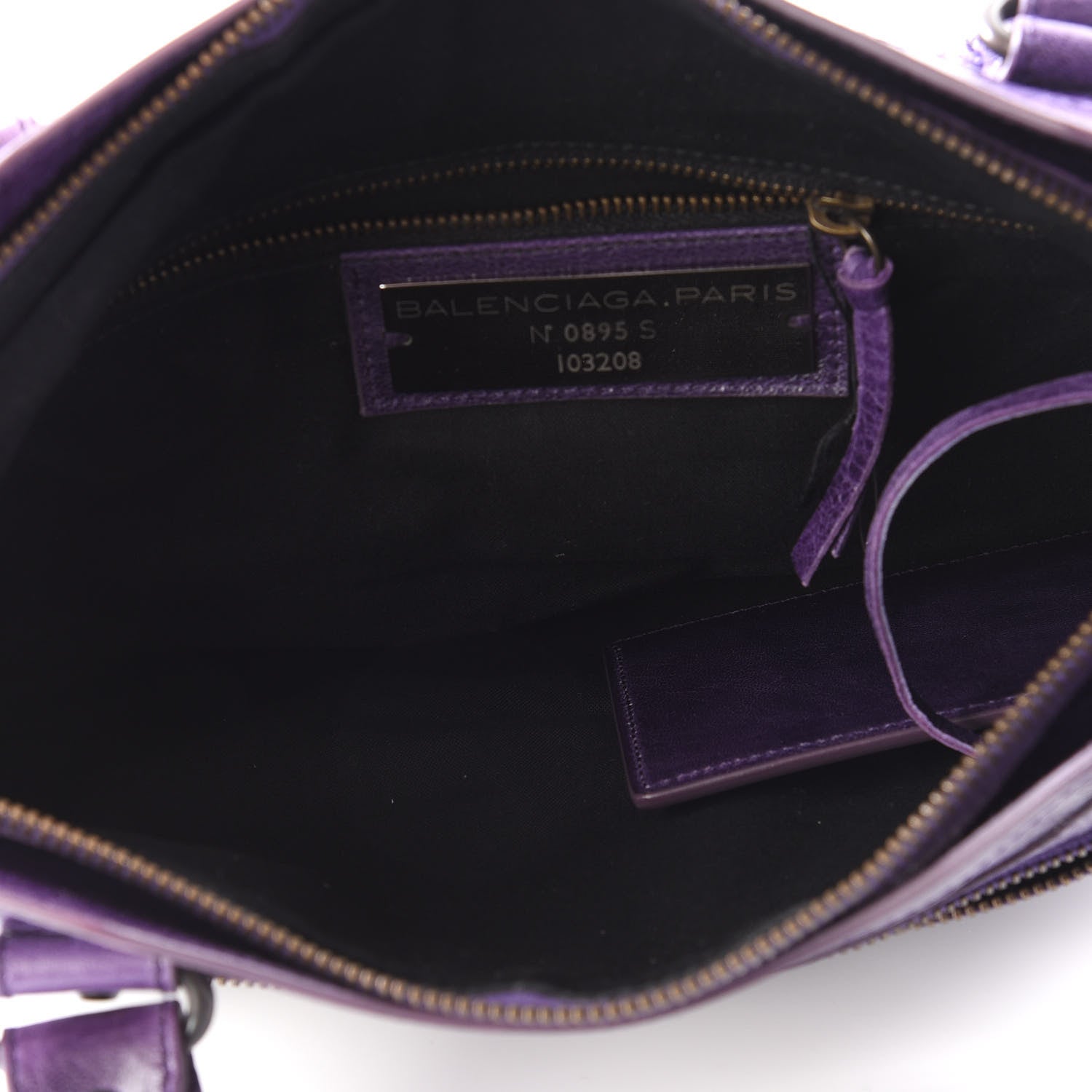 Balenciaga Agneau Classic Hardware First Raisin 4 of 9