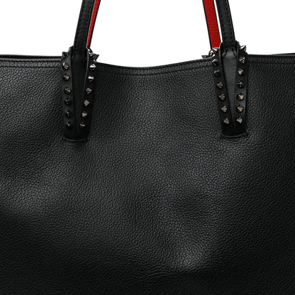 Christian Louboutin Calfskin Spikes East West Cabata Tote Black 9 of 11