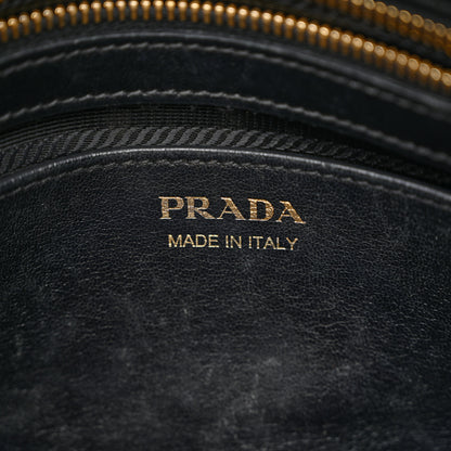 Prada Saffiano City Calfskin Small Esplanade Tote Black 7 of 27