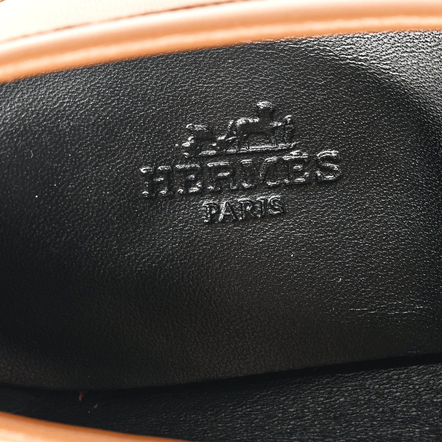Hermes Goatskin Womens Royal Loafers 37 Naturel 7 of 9