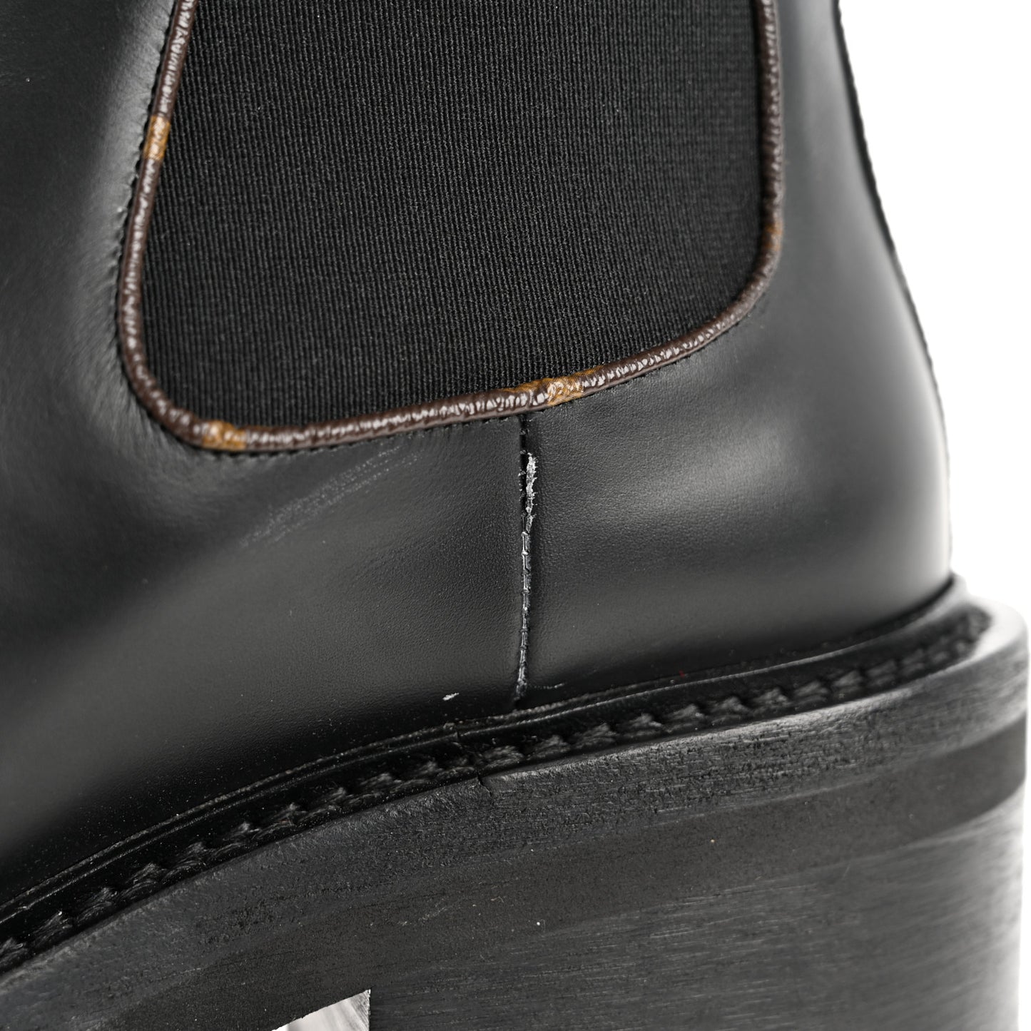 Calfskin Monogram Beaubourg Ankle Boots 39 Black