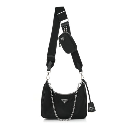 Prada Nylon Re-Edition 2005 Shoulder Bag Black 1 of 12