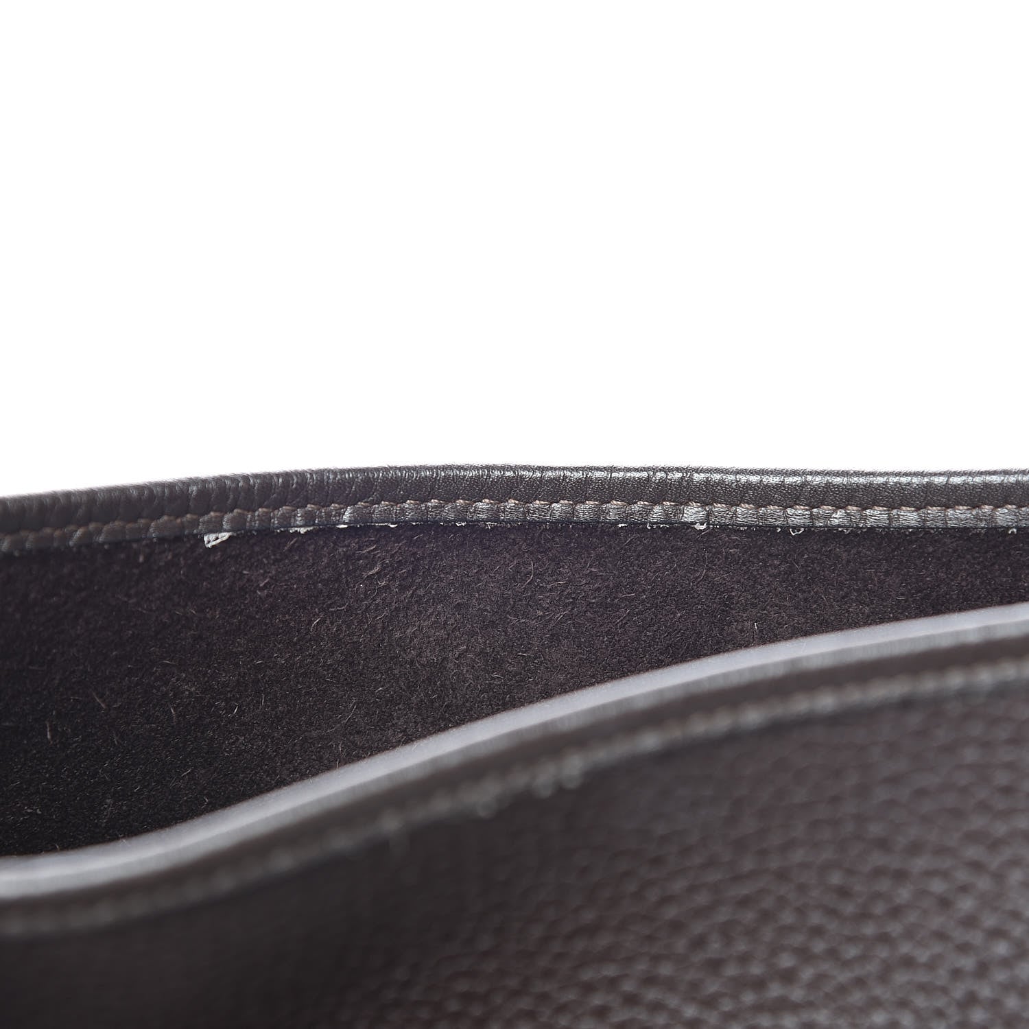 Hermes Taurillon Clemence Evelyne II GM Chocolate 10 of 23