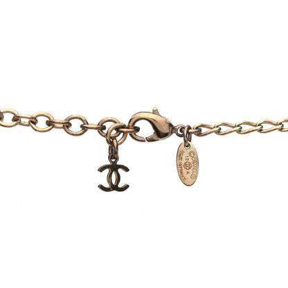 Chanel Bead CC Long Necklace Gold Multicolor 5 of 6