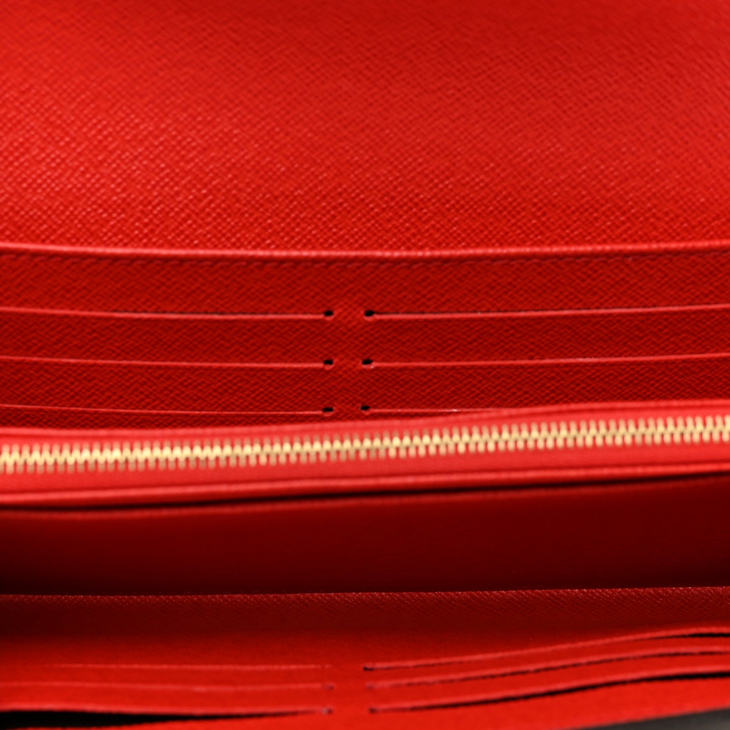 Monogram Sarah Wallet NM Coquelicot