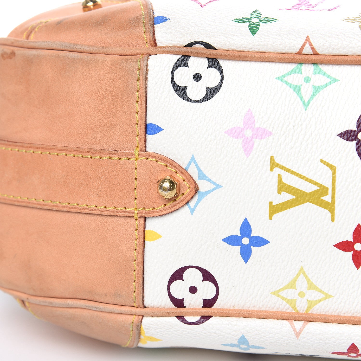 Louis Vuitton Monogram Multicolor Greta White 11 of 15
