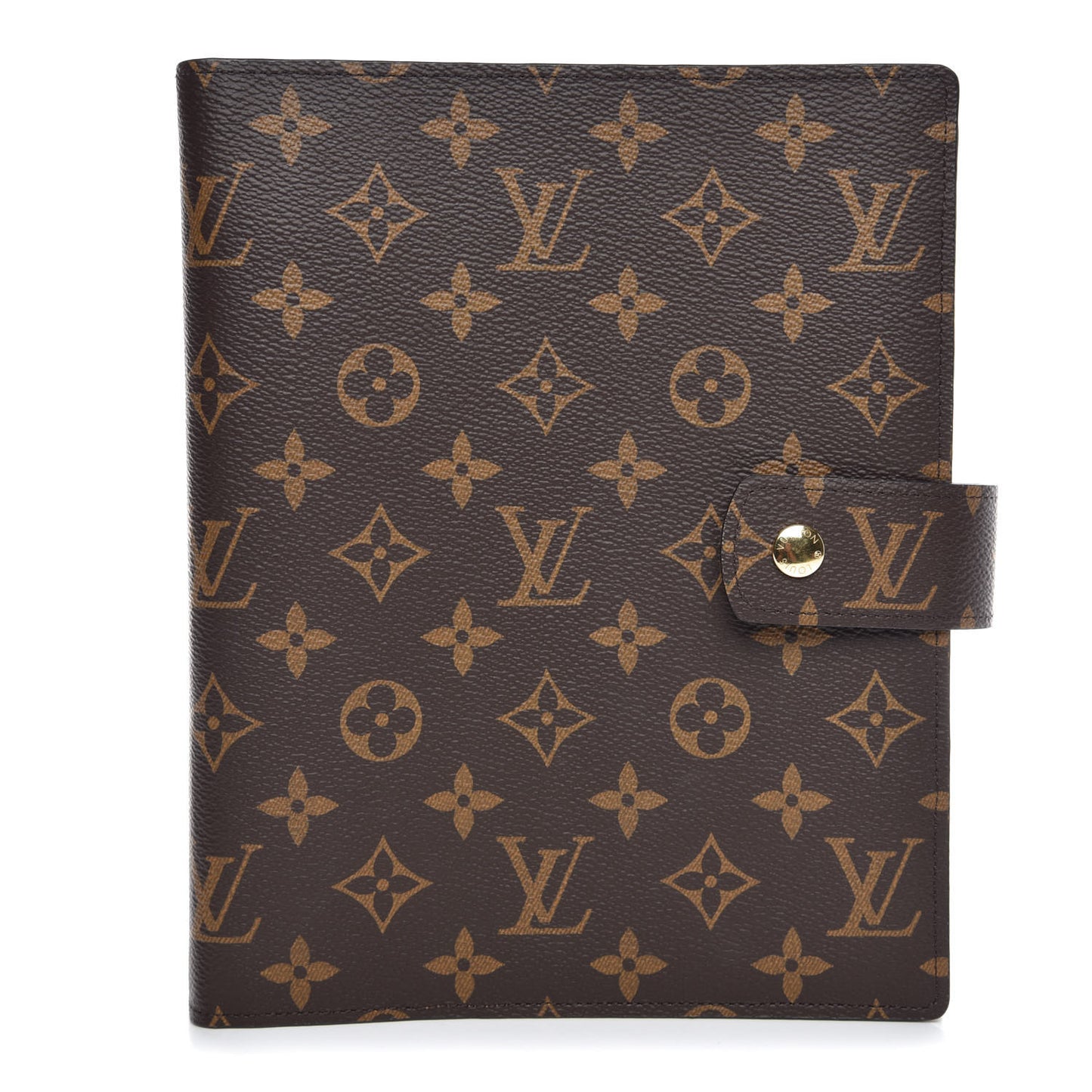 Monogram Large Ring Agenda Cover