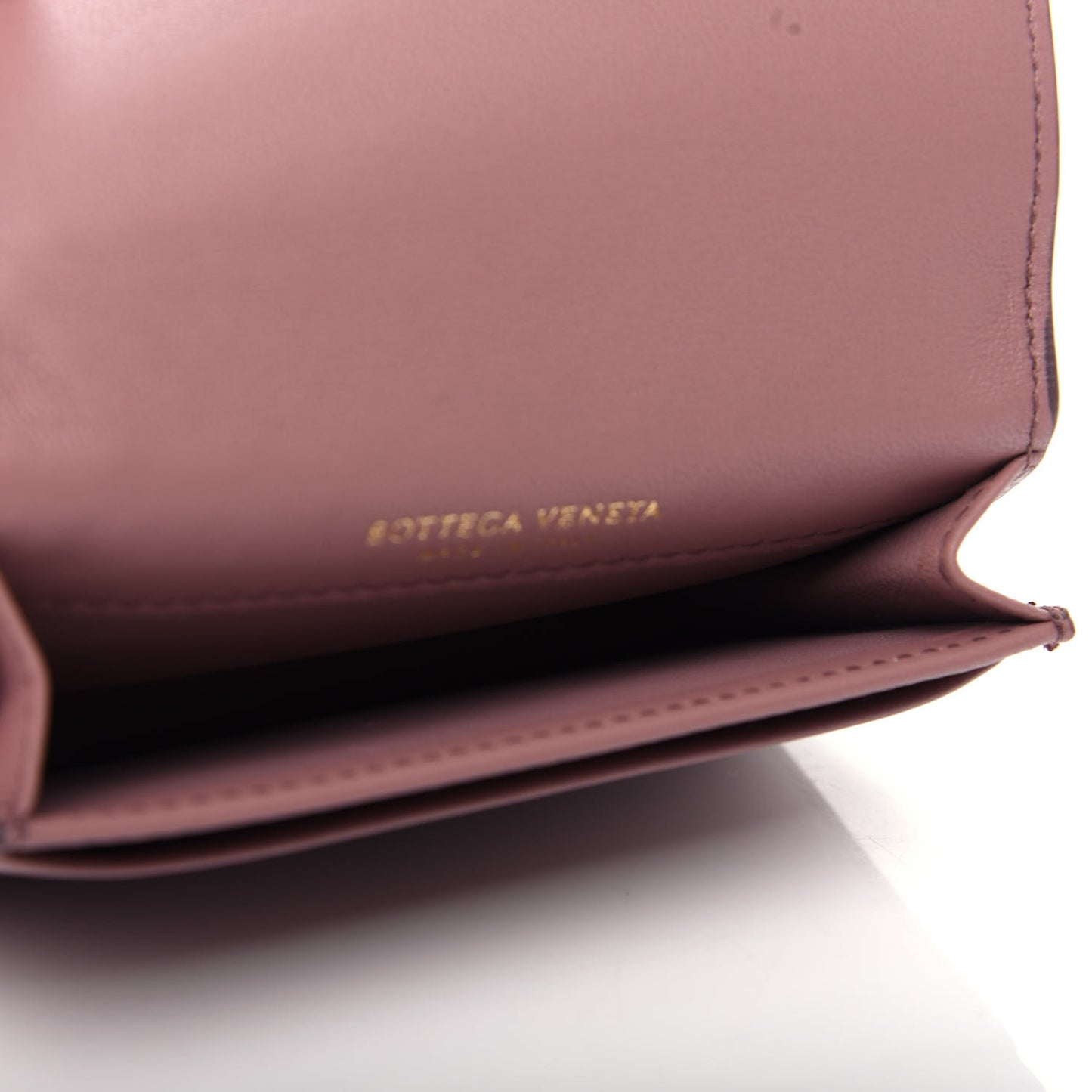 Nappa Intrecciato Card Holder Watteau
