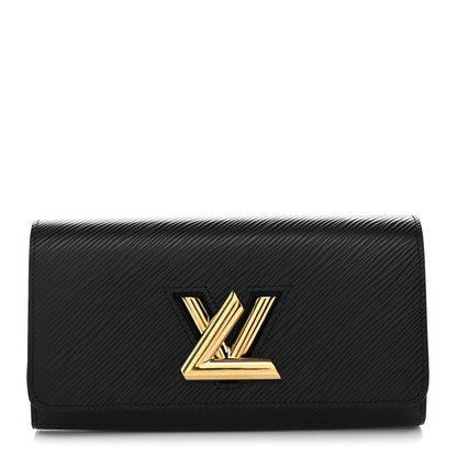 Louis Vuitton Epi Twist Wallet Black 1 of 6