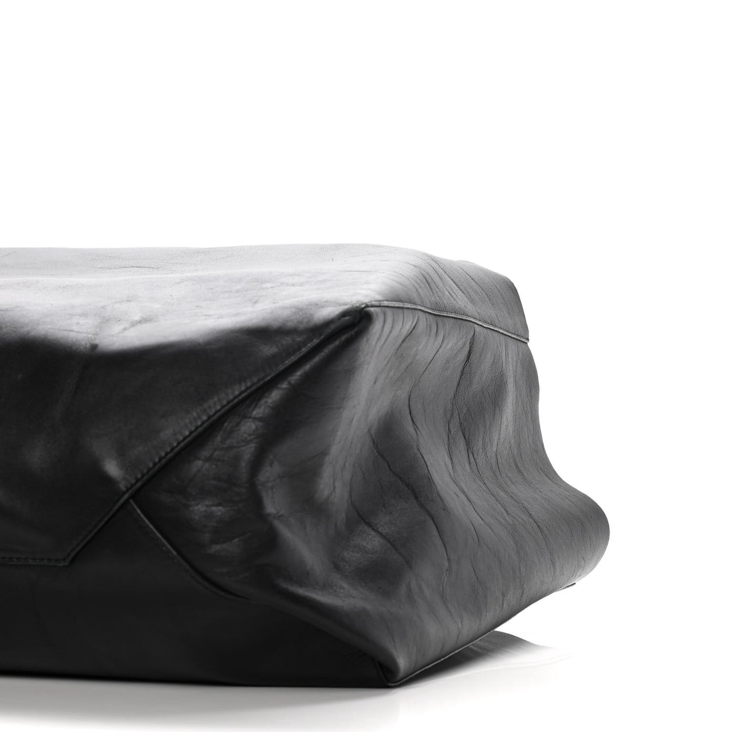 Calfskin Medium Horizontal Cabas Phantom Black