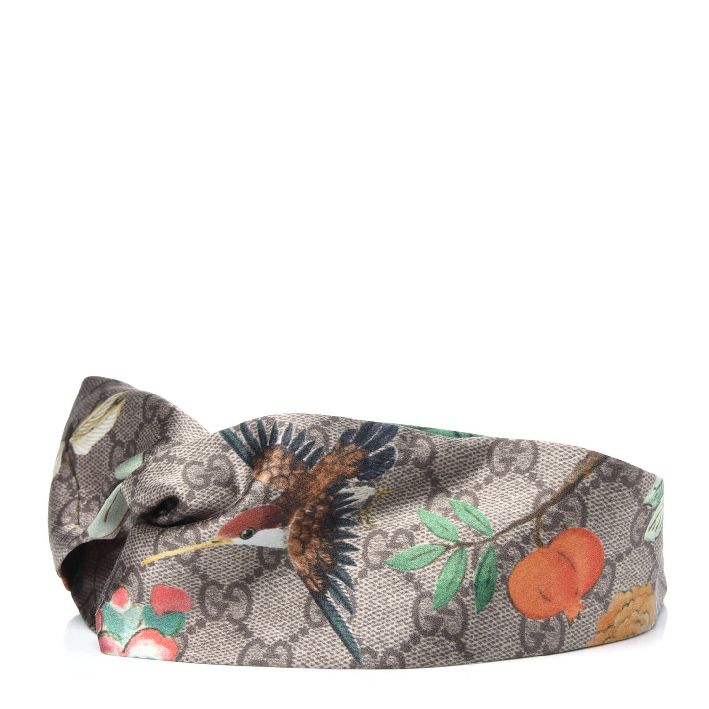 Silk Monogram Tian Print Tiana Duchesse Headband